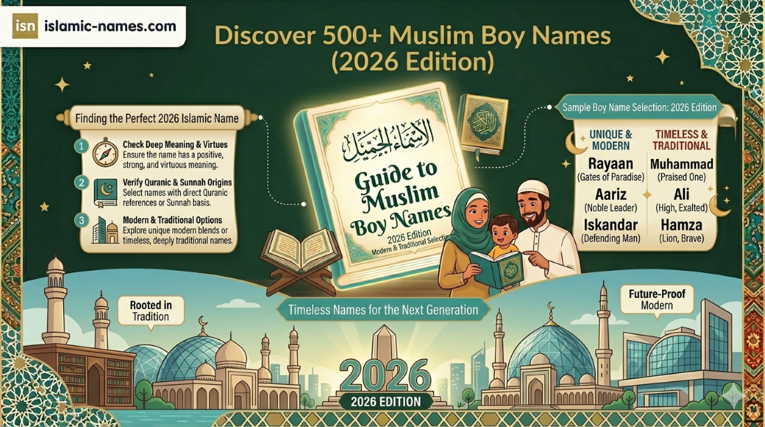 500+ Muslim Boy Names: The Ultimate Islamic Baby Boy Guide