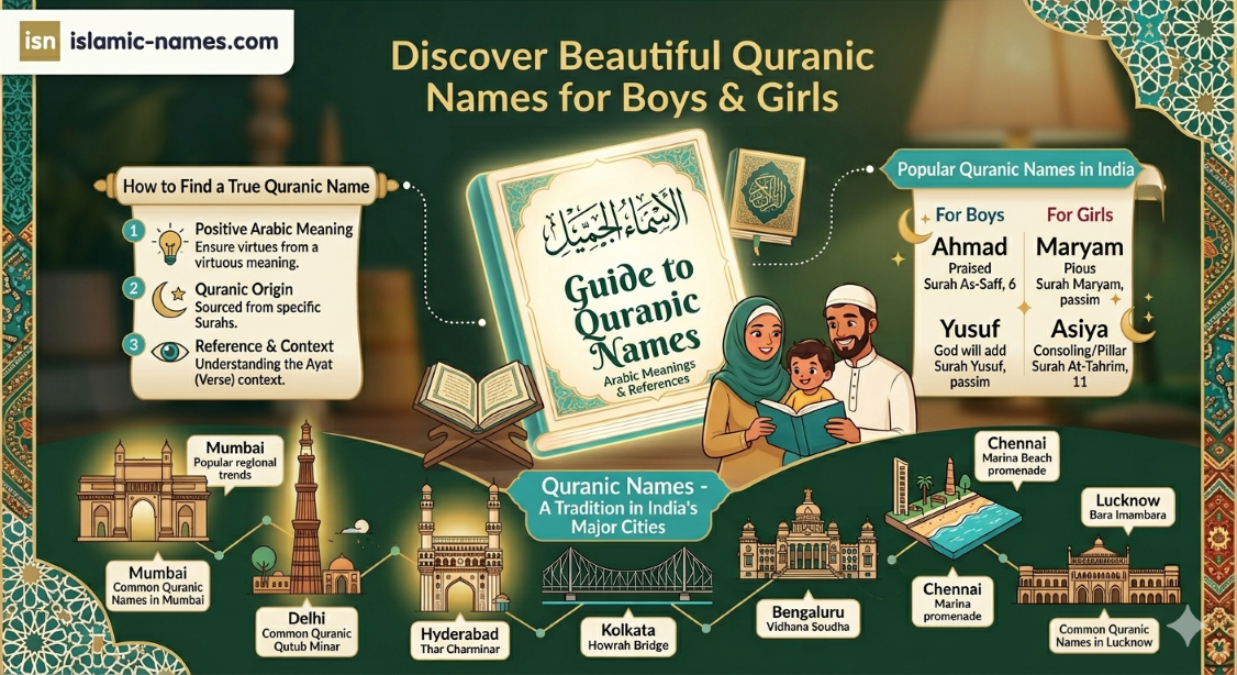 Quranic Names for Boys and Girls – Meanings, Origins