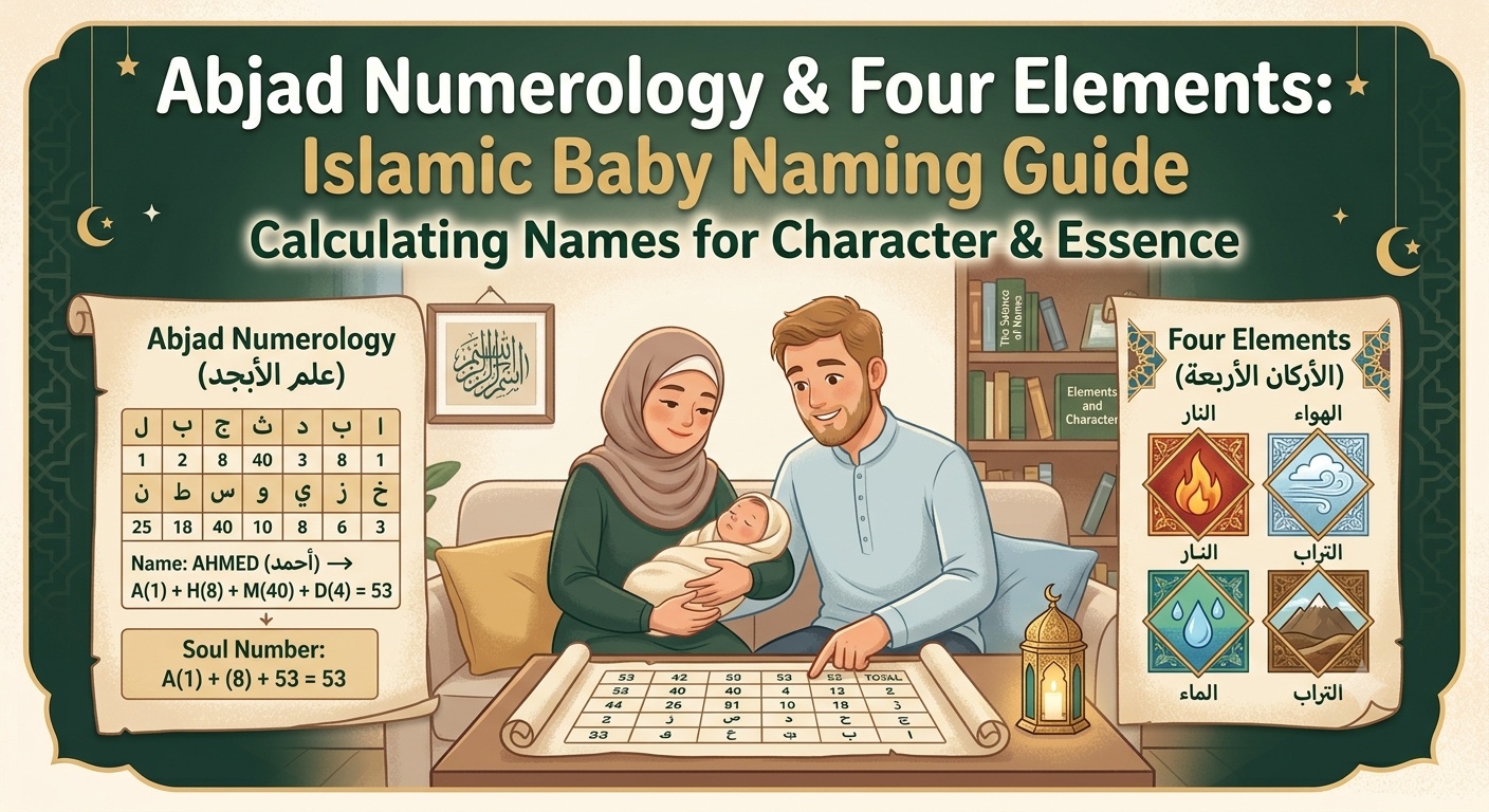 Balanced Islamic Baby Name Aligned With Water Element And Gentle Character