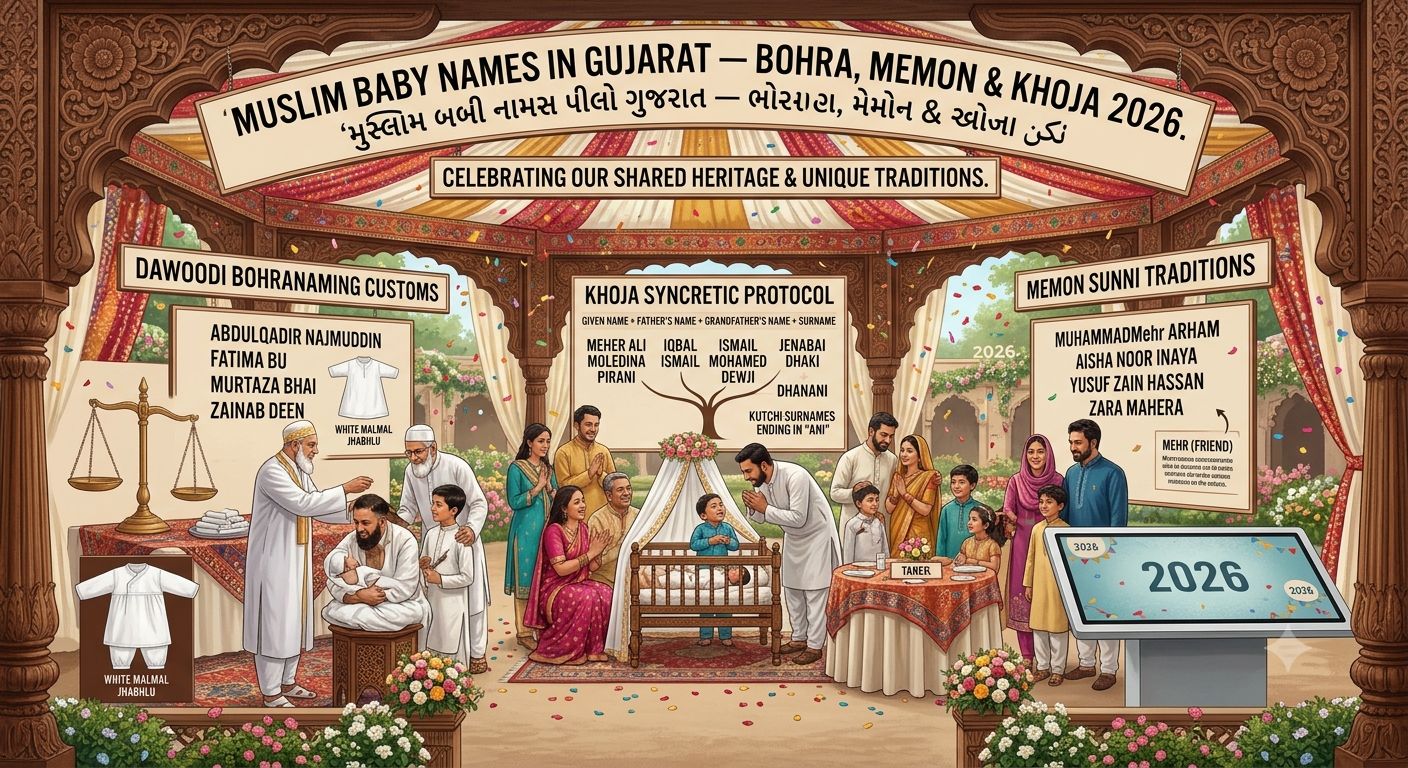 Muslim Baby Names In Gujarat Bohra Memon Khoja 2026